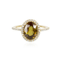 Anello in oro con Sfene (AMAYANI)