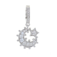 Ciondolo in argento con Zircone (Dallas Prince Designs)
