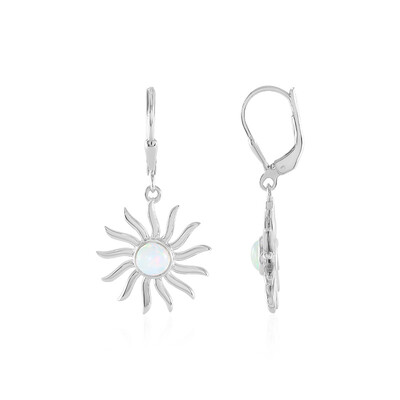 Orecchini in argento con Opale di Welo