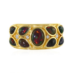 Anello in argento con Opale Mezezo