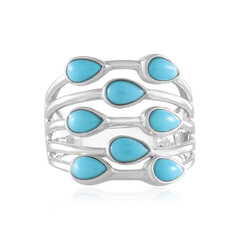 Anello in argento con Turchese Sleeping Beauty