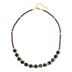Collana in argento con Granato d’India