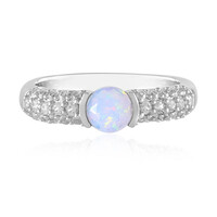 Anello in argento con Opale di Welo