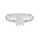 Anello in argento con Opale di Welo