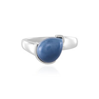 Anello in argento con Opale Blu