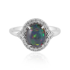 Anello in argento con Opale Mezezo