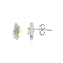 Orecchini in argento con Peridoto