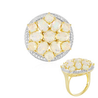 Anello in argento con Opale di Welo