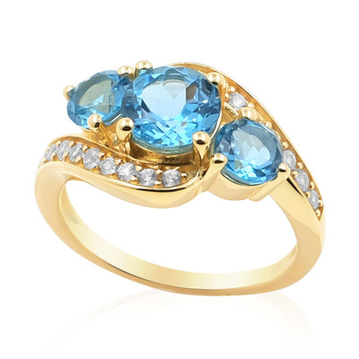Anello in argento con Topazio Marambaia