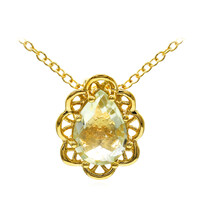 Collana in argento con Ametista Verde