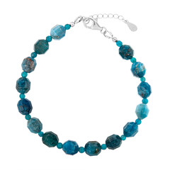 Bracciale in argento con Apatite