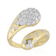 Anello in oro con Diamante SI1 (G) (Annette)