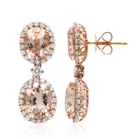 Orecchini in oro con Morganite AAA (CIRARI)