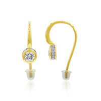 Orecchini in oro con Diamante IF (D)