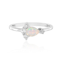 Anello in argento con Opale di Welo