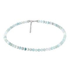 Collana in argento con Acquamarina