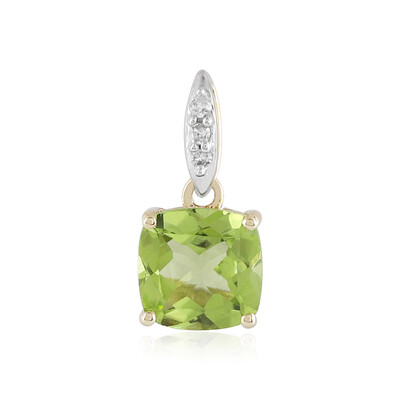 Ciondolo in oro con Peridoto