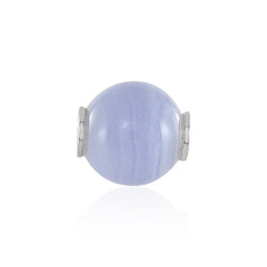 Ciondolo in argento con Agata Blu Lace