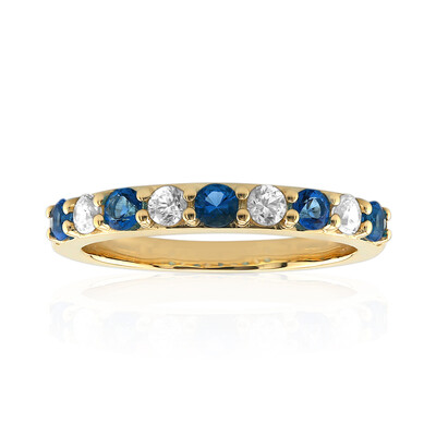 Anello in oro con Haüyne