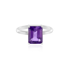 Anello in argento con Ametista
