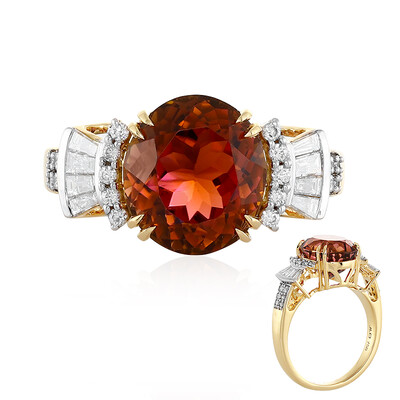 Anello in oro con Tormalina Neon (D'vyere)