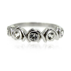 Anello in argento con Zircone