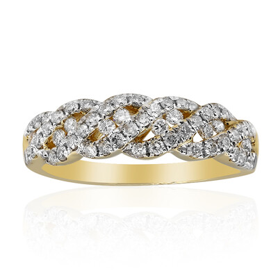 Anello in oro con Diamante I1 (H) (CIRARI)