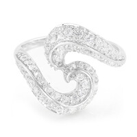 Anello in argento con Zircone