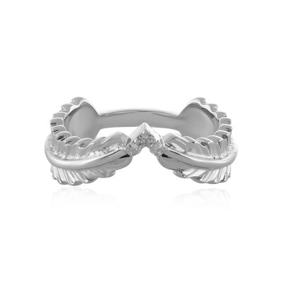 Anello in argento con Diamante I3 (J)