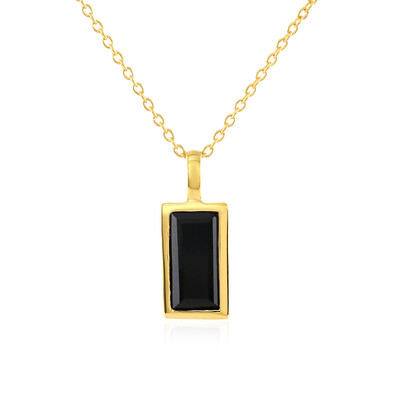 Collana in argento con Onice Nero