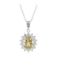 Collana in argento con Citrino