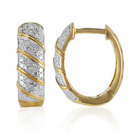 Orecchini in argento con Diamante I3 (I)