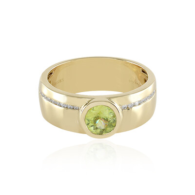 Anello in oro con Sfene (de Melo)