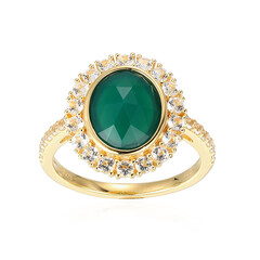 Anello in argento con Agata