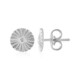 Orecchini in argento con Diamante I2 (I)