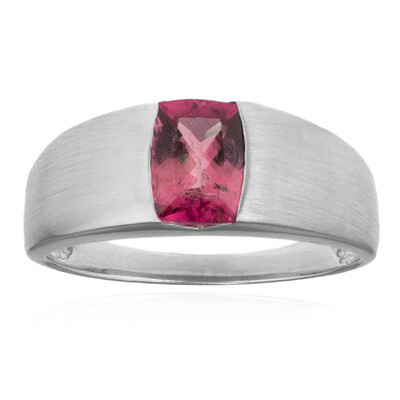 Anello in oro con Tormalina Rosa (CUSTODANA)