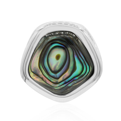 Ciondolo in argento con Conchiglia Abalone (MONOSONO COLLECTION)