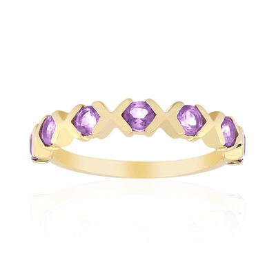 Anello in argento con Ametista