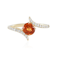 Anello in oro con Spessartina (AMAYANI)