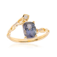 Anello in oro con Tanzanite (non riscaldata) (CIRARI)
