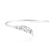 Bracciale in argento con Topazio Bianco