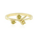 Anello in argento con Diamante Giallo I3
