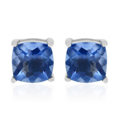 Orecchini in argento con Fluorite Cangiante