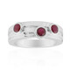 Anello in argento con Rubino della Birmania (Pallanova)