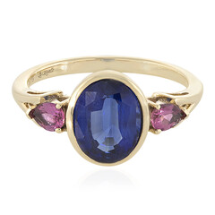 Anello in oro con Cianite (La Revelle)