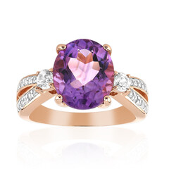 Anello in argento con Ametista