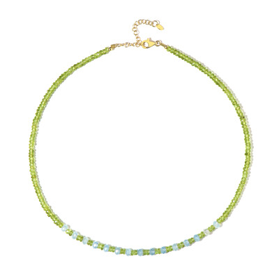 Collana in argento con Peridoto