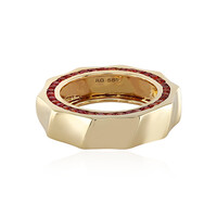 Anello in oro con Rubino Tanzania (de Melo)
