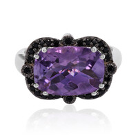 Anello in argento con Ametista