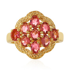 Anello in argento con Tormalina Rosa